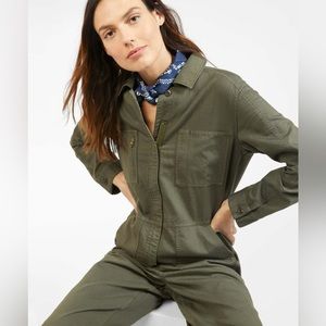 Outerknown : Station Jumpsuit in Olive, new with tags